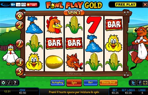 slot machine fowl play gold gratis